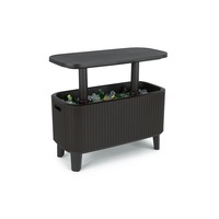 Keter Bevy Bar Cocktail Table - 3 in 1 (GRAPHTE)
