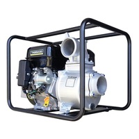 Petrol 4 Inch Water Transfer Pump High Flow 13HP Key Start THORNADO