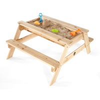 Plum Play Wooden Sand and Picnic Table for Kids