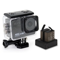 Elinz 4K HD Sports Action Camera 4K@60FPS 170 Degrees Waterproof Video WiFi Sony Sensor 1080P