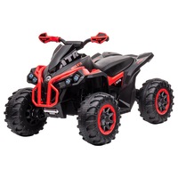Kahuna GTS99 Kids Electric Ride On Quad Bike ATV 50W - Red