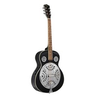 Karrera 40-inch Resonator Guitar - Black