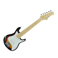 Kids Karrera Electric Guitar And Ideal Childrens Gift Sunburst Junior
