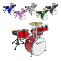 Karrera Childrens 4 Piece Diamond Drum Kit Set