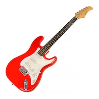 Karrera Electric Guitar Music String Instrument Red