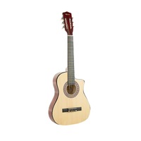 Karrera Childrens Acoustic Cutaway Wooden Guitar Ideal Kids Gift 1/2 Size
