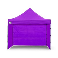 3m x 3m Wallaroo Pop Up Outdoor Gazebo Folding Tent Party Marquee Canopy