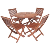 Tropical Octagonal Folding 5pc Setting