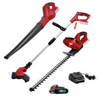 MATRIX 20v X-ONE Grass Trimmer Hedge Trimmer Leaf Blower 3in1 Combo Kit