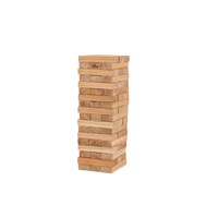 54 Piece Giant Jenjo Outdoor Wooden Block Game 63cm