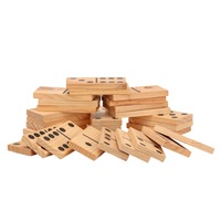 Giant Outdoor Dominoes Game Set with 28 Pieces 15cm