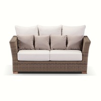 Coco 2 Seater Outdoor Wicker Lounge - Outdoor Daybeds