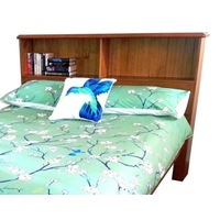 Queen Bookend Deluxe Bedhead Only (Aussie Made) - Baltic
