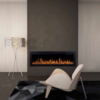 Sonata 1500W 50 inch Built-in Recessed Electric Fireplace
