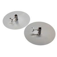 Stainless Steel Souvlaki Gyros Plate 8mm-10mm x 2 - Flaming Coals