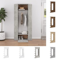 1/2x Hallway Cabinets Engineered Wood Wardrobe Storage Multi Colours vidaXL