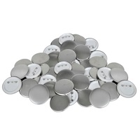 500 pcs PinBack Button Parts 44 mm vidaXL