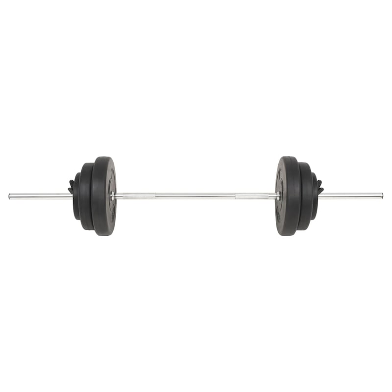 Barbell with Plates 60 kg vidaXL Australia