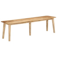 Bench 160x40x45 cm Solid Wood Mango vidaXL