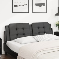 Headboard Cushion Black 152 cm Faux Leather vidaXL