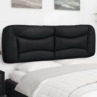 Headboard Cushion Black 152 cm Faux Leather vidaXL