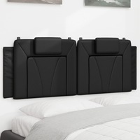 Headboard Cushion Black 152 cm Faux Leather vidaXL