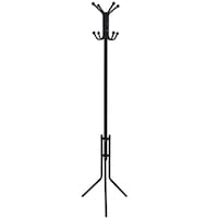 Metal Black Coat Stand vidaXL