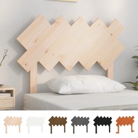 Solid Wood Pine Bed Headboard Frame Base Bedhead Multi Colours/Sizes vidaXL