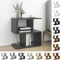 Bedside Table Cabinet Display Shelves Storage Nightstand Lamp Stand vidaXL