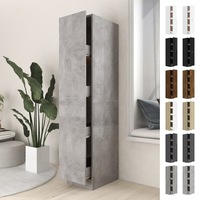 Apothecary Cabinet Engineered Wood Home Organiser Cabinet Multi Colours vidaXL