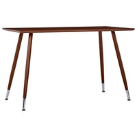 Dining Table Brown 120x60x74 cm MDF vidaXL
