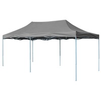 Folding Pop-up Partytent 3x6 m Anthracite vidaXL