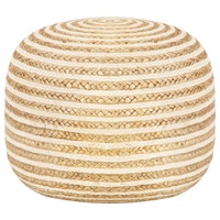 Handmade Pouffe 45x30 cm Jute vidaXL