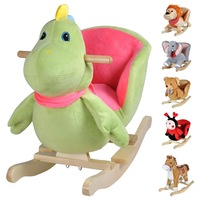 Rocking Animal Children Toddler Ride On Toy Wood Rocker Multi Models vidaXL