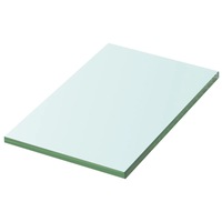 Shelf Panel Glass Clear 20x12 cm vidaXL