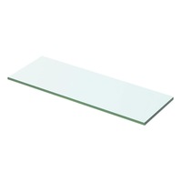 Shelf Panel Glass Clear 50x12 cm vidaXL