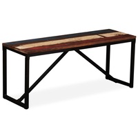 Bench Solid Reclaimed Wood 110x35x45 cm vidaXL