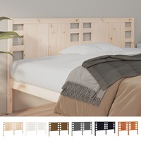 Solid Wood Pine Headboard Pallet Bed Header Bedhead Multi Colours/Sizes vidaXL