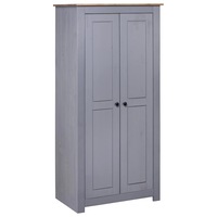 Wardrobe Grey 80x50x171.5 cm Solid Pine Panama Range vidaXL