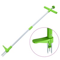 Weed Twister 100 cm Aluminium vidaXL