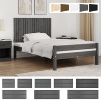 Wall Headboard Bed Head Single Double Queen King Base Solid Wood Pine vidaXL