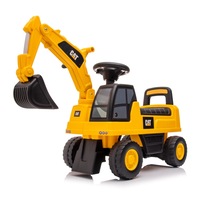 CAT Licenced Excavator Digger Foot-to-Floor Ride-On Toy Truck