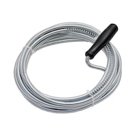 4M Spring Drain Pipe Cleaner Snake Plumbing Cleaning Metal Tool manual Sewer