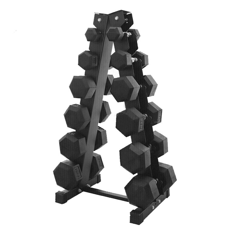 Dumbbell Storage Rack 6 Pairs Vertical Heavy Weight Set Home Gym Equipment Australia