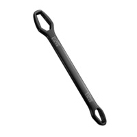 Universal Screw Nuts Wrench 8-22mm Double Head Ratchet Spanner Repair Tools