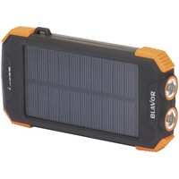 10,000mAh Weatherproof Power Bank with Wireless QI & Solar Recharging