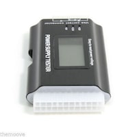 [ADA-GEN-PWTEST] Computer PC Power Supply Tester For SATA IDE HDD ATX ITX BTX FAN 20/24 4/6/8 Pin