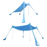 Beach Tent Cabana Camping Canopy Family Sun Shade Shelter Windproof Carry Bag