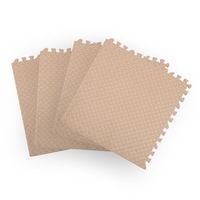 Bopeep EVA Foam Kids Play Mat Floor Kid Crawling Interlocking Home Beige
