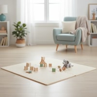 Bopeep EVA Foam Kids Play Mat Floor Kid Crawling Interlocking Home Beige